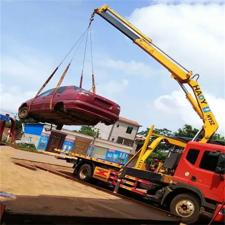 娄底吊车救援小汽车怎么吊